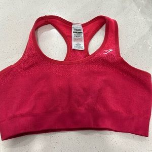 Gym shark sports bra size medium